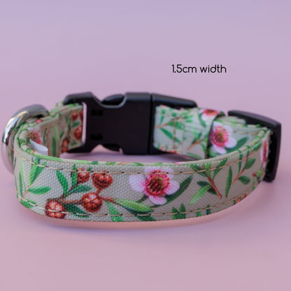 Manuka Dog Collar | Canvas & Neoprene Dog Collar-Dog Collar-Dizzy Dog Collars