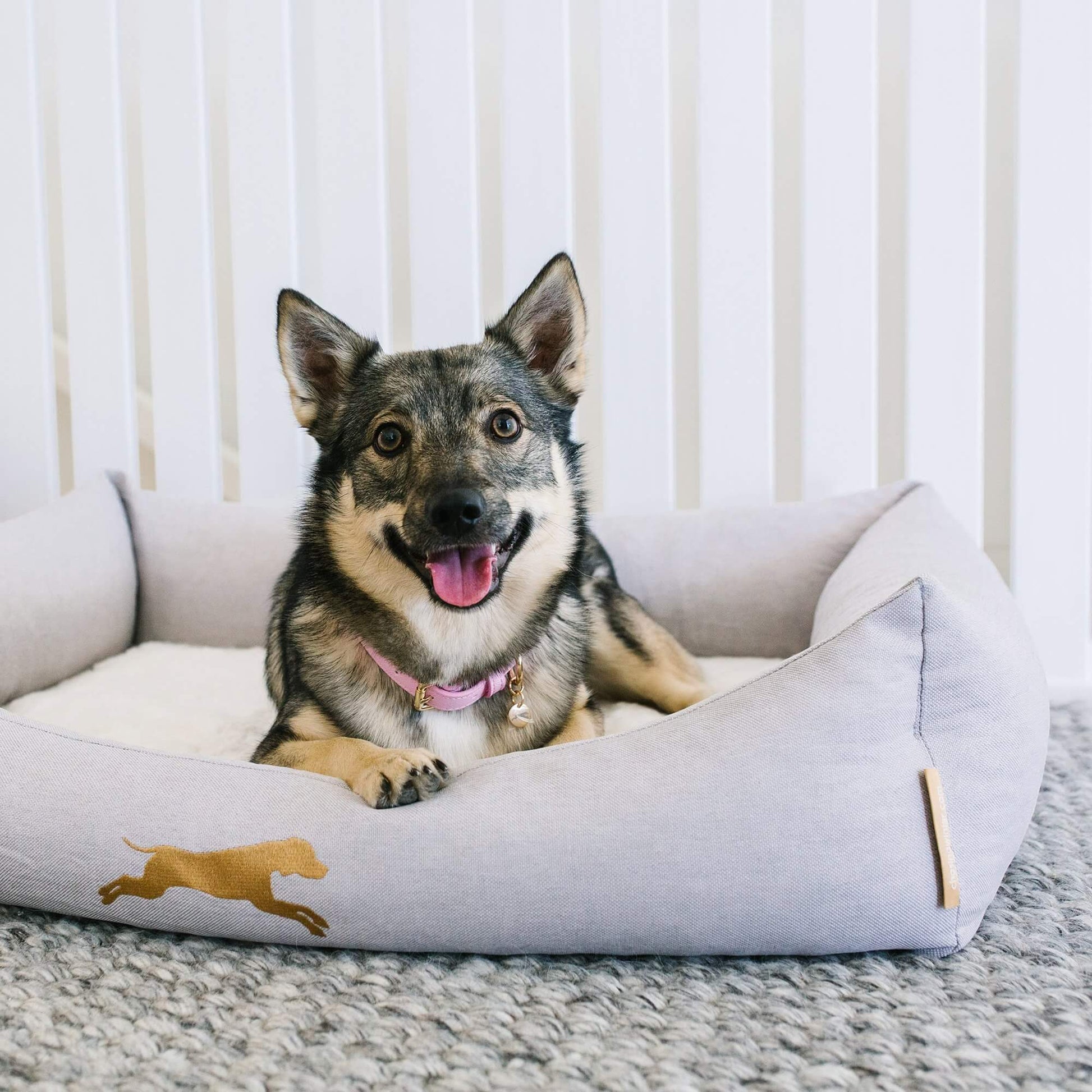 medium pet bed for anxiety - chasing-winter